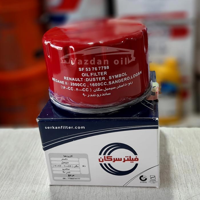 فیلتر روغن ال نود سرکان روغن موتور ال نود سرکان