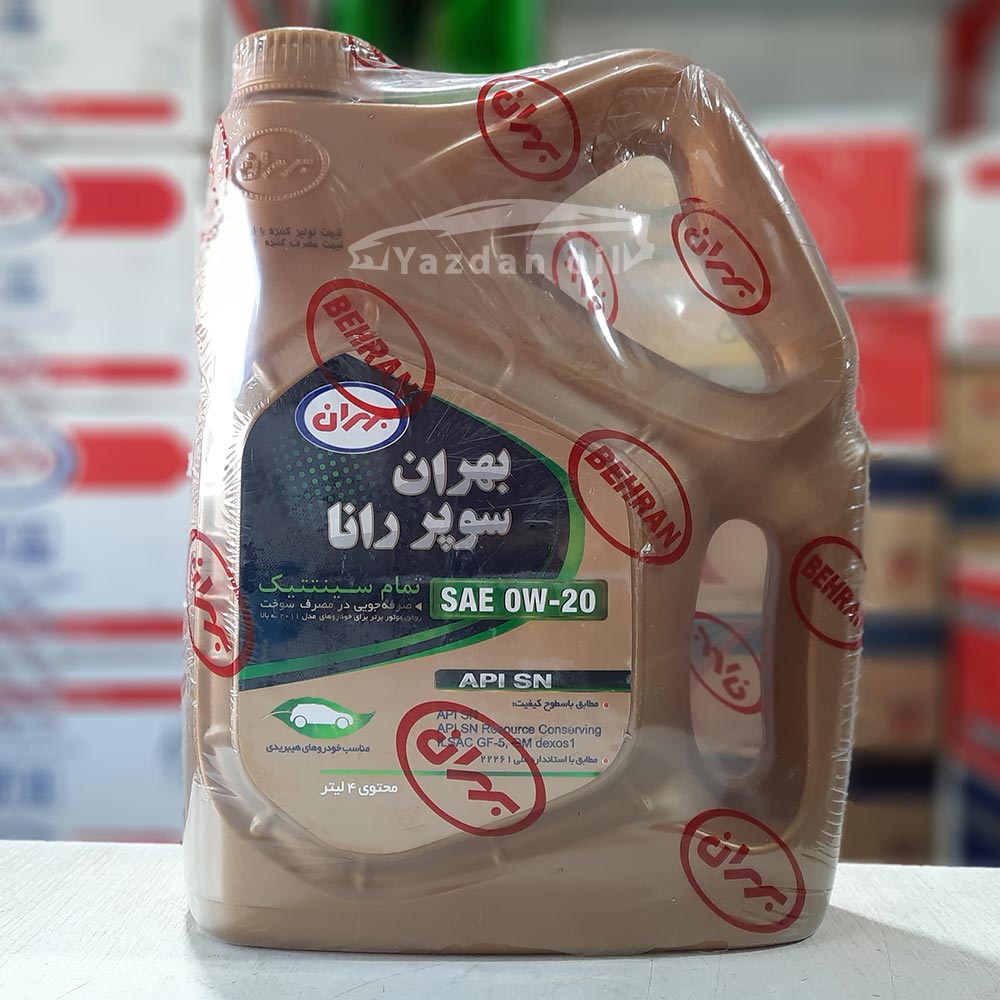 روغن موتور سوپر رانا 0W20 قیمت روغن موتور سوپر رانا 0W20
